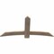Ekena Millwork Bellingham Smooth Timber Gable Bracket, Douglas Fir, 60"W x 30"H x 1 1/2"D x 5 1/2"F, 12/12 Pitch GBW060X30X0206BEL00SDF - alternate 5